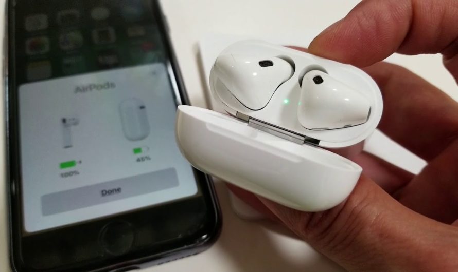 How do I know the charge on AirPods?