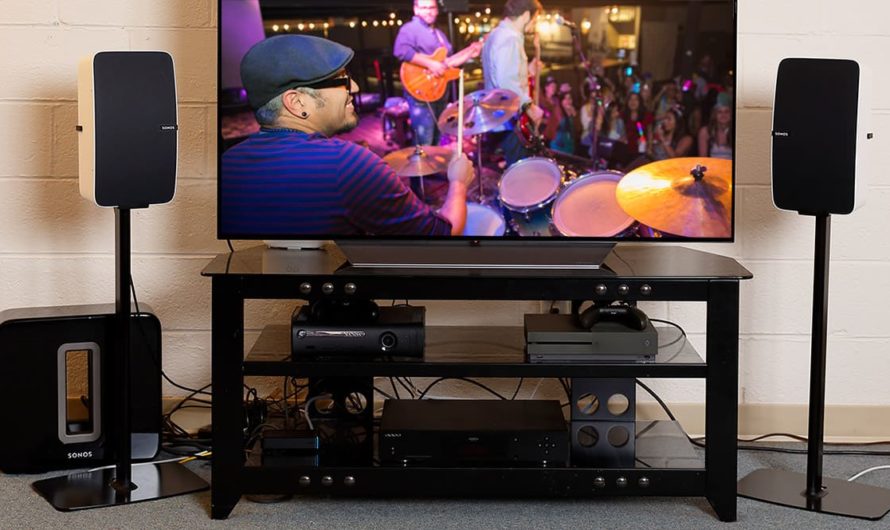 How to connect a speaker to a TV?