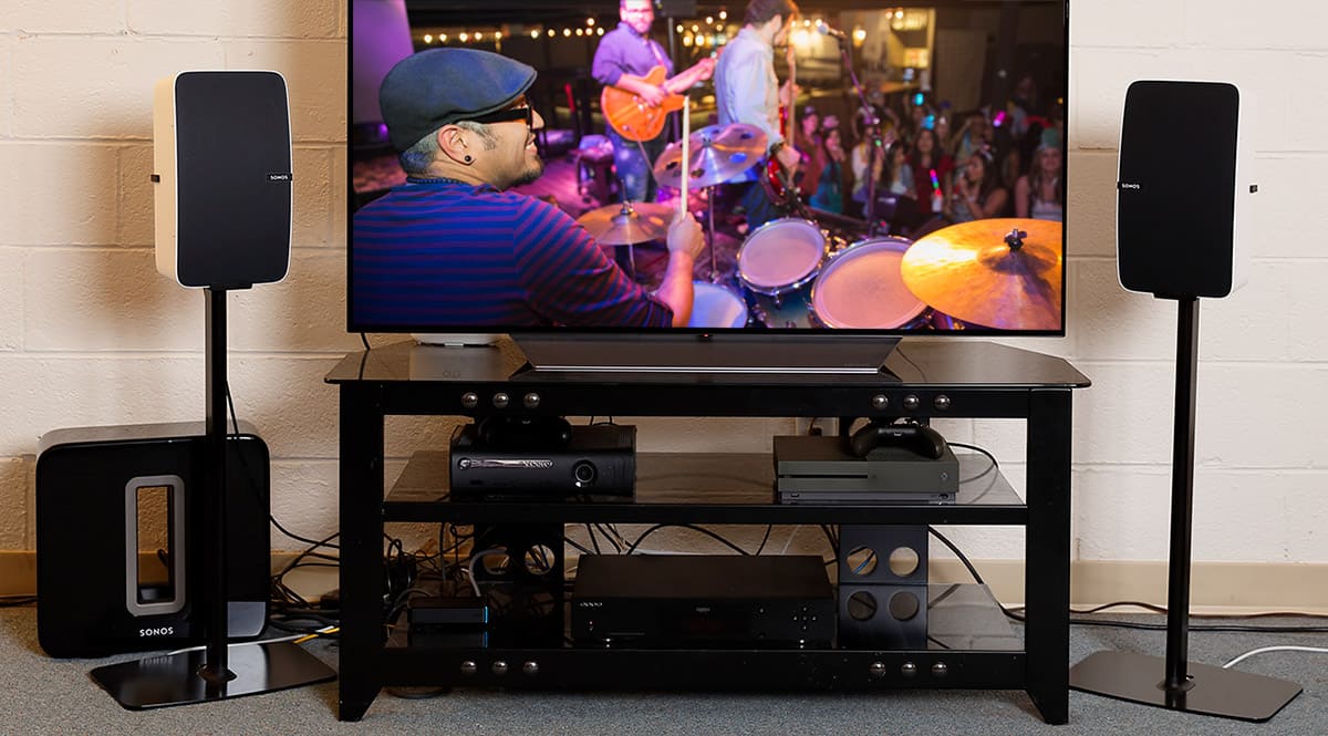 How to connect speakers to TV