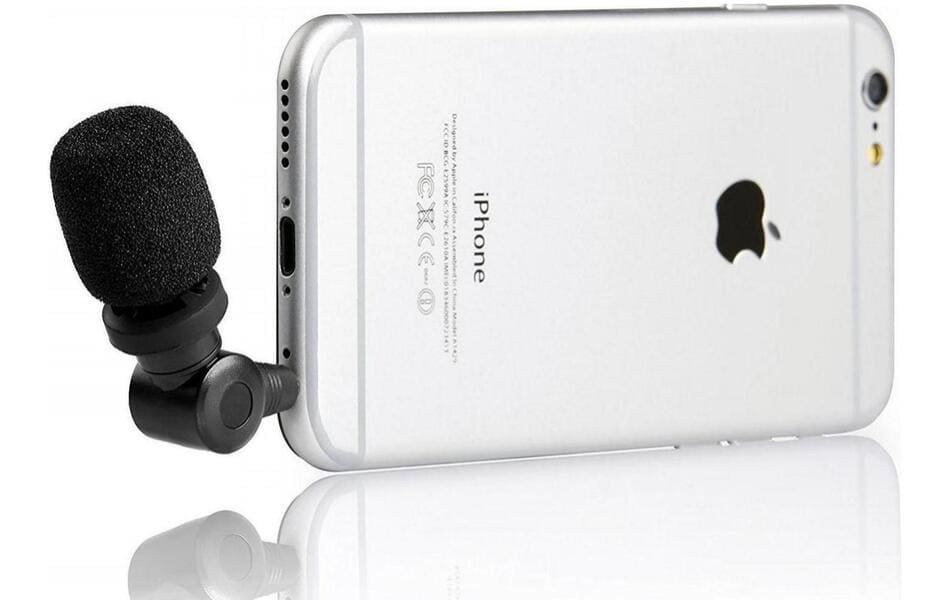 how to connect microphone to iphone