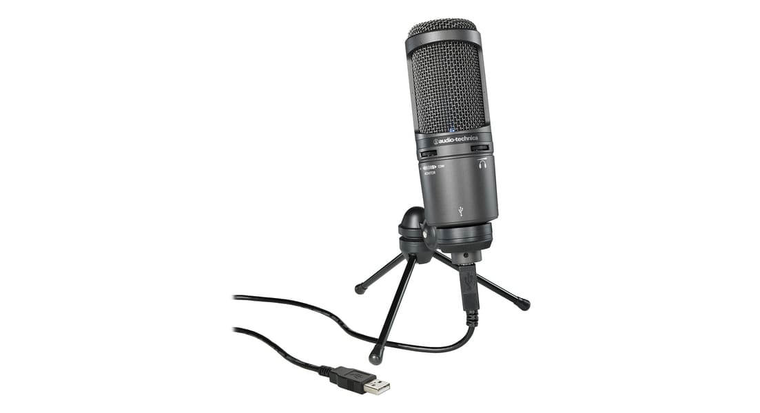 Най-добрият Audio-Technica AT2020USB + микрофон