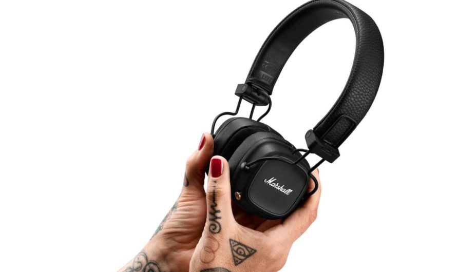 Marshall Major 4 headphones - a new gadget with wireless charging