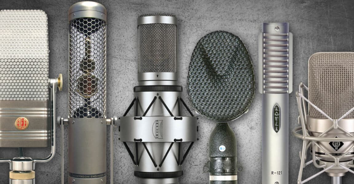 types and types of microphones